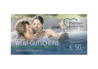 Thermenlandgutschein 50 Euro